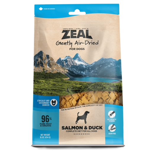 Nourriture Zeal - Saumon et canard